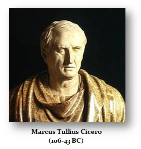 Cicero(106-43 BC)